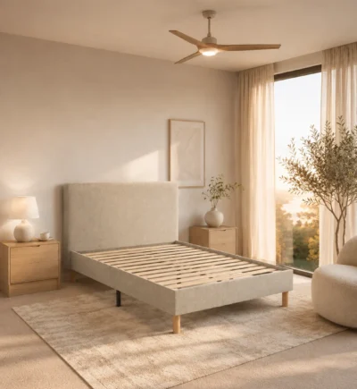 Restmaker Urban Bed Frame collection showing single, double, queen, king and king single sizes
