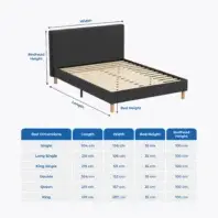 Urban bed frame