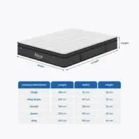 iSleep Hybrid plush medium firm